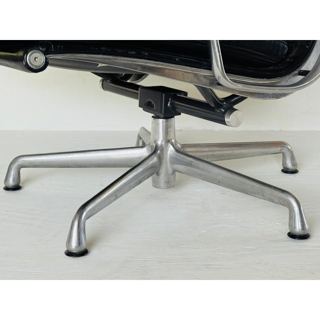 Attributed to Eames Soft Pad Lounge Chairs - A Pair For Sale - Image 15 of 16