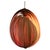 Vintage Wooden Pendant Light in the style of Hans-Agne Jakobsson, Sweden, 1960s For Sale - Image 14 of 14