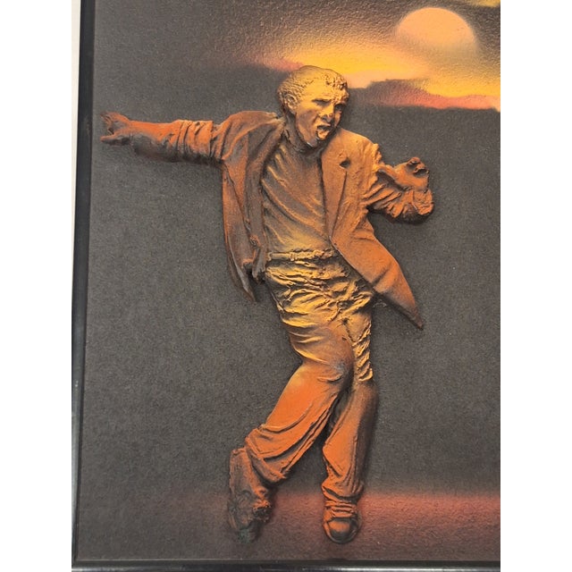 Figurative Vintage B. T. G. Hand Arts Painting 3d Florescent Wall Art For Sale - Image 3 of 11
