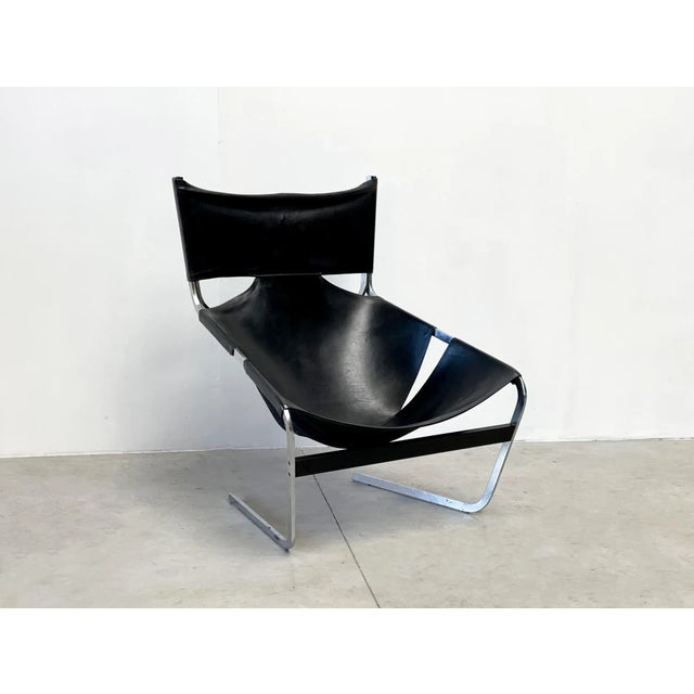 1960s F444 Lounge Chair attributed to Pierre Paulin for Artifort, 1960s For Sale - Image 5 of 7