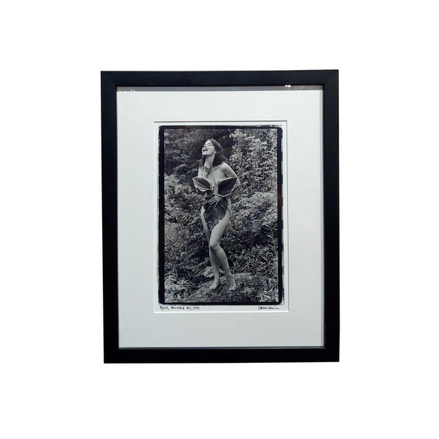 "Bjork Nude in Woodstock" Photograph Signed by Laura Levine, 1991 For Sale