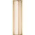 Modern Barbara Barry for Visual Comfort Signature Phinn 18" Linear Bath Sconce in Soft Brass with White Glass For Sale - Image 3 of 10