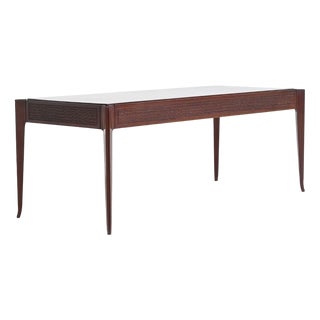 Italian Coffee Table in Mahogany in the style of Vittorio Dassi, Italy, 1960 For Sale