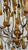 Gilded Metal and Murano Glass Drop Chandelier, 1940s For Sale - Image 12 of 12