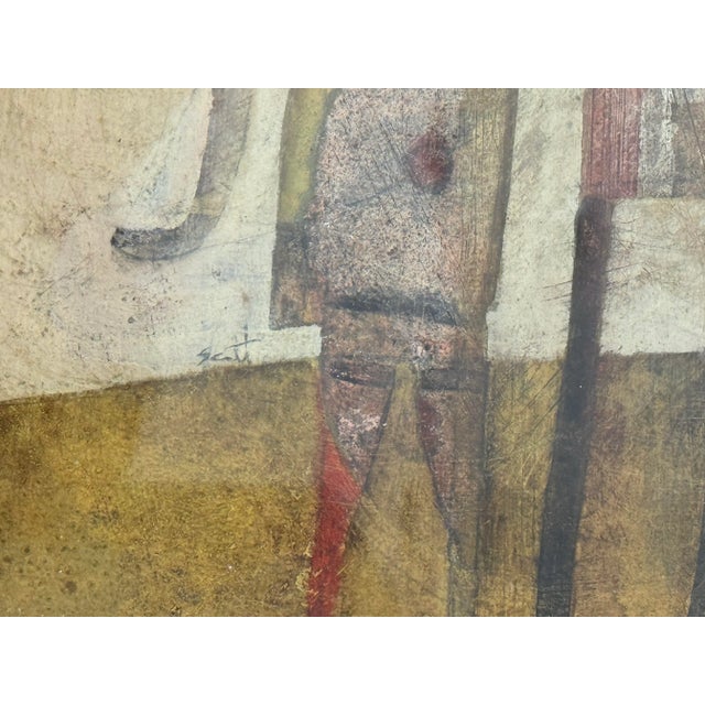 Circa 2013 Scott Bergeyart "Missing in Action" Mixed Media For Sale - Image 10 of 12