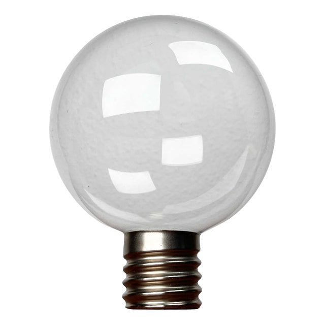 Vintage German Space Age Replacement Glass Spare Part for Staff Lamps by Motoko Ishii, 1970s For Sale