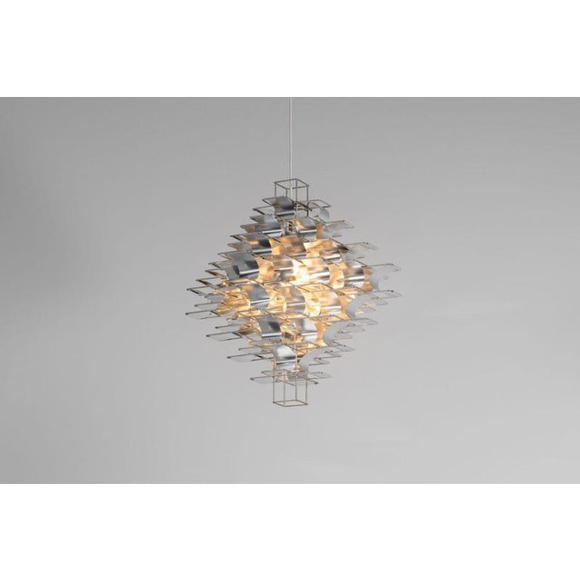 Cassiopé Chandelier attributed to Max Sauze, France, 1969 For Sale - Image 9 of 17