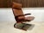 Scandinavian Leather Lounge Chair by Elsa & Nordahl Solheim for Rybo Rykken, 1960s For Sale - Image 17 of 17