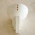 Off-white Pair of French Art Deco Plaster + Amber Glass Sconces, 1930s For Sale - Image 8 of 11