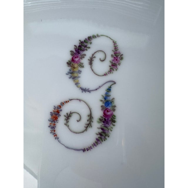 Early 20th Century Rosenthal Floral Wreath Pattern Dinner Plates, Set of 11 For Sale In San Francisco - Image 6 of 13