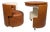 Dilly Dally Vanity set by Luigi Massoni for Poltrona Frau, 1968, Set of 2 For Sale