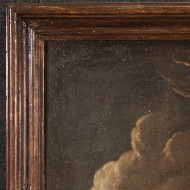 Bucolic Landscape with Goats, 1680s, Oil on Canvas, Framed For Sale - Image 13 of 16