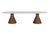 Transitional Rishi Natural Rope Oval Table For Sale - Image 3 of 11