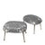 Mid-Century Black and White Geometric Footstool, Italy, 1950 For Sale - Image 6 of 9
