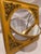 Mid Century Gold Vanity Table Mirror French Ornamentation Reversible For Sale - Image 12 of 15