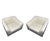 Animal Skin 2000s Ligne Roset ‘Snowdonia’ Lounge Chairs in Cream Leather by Eric Jourdan For Sale - Image 7 of 8