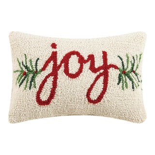 Joy Hook Pillow 8" x 12" For Sale