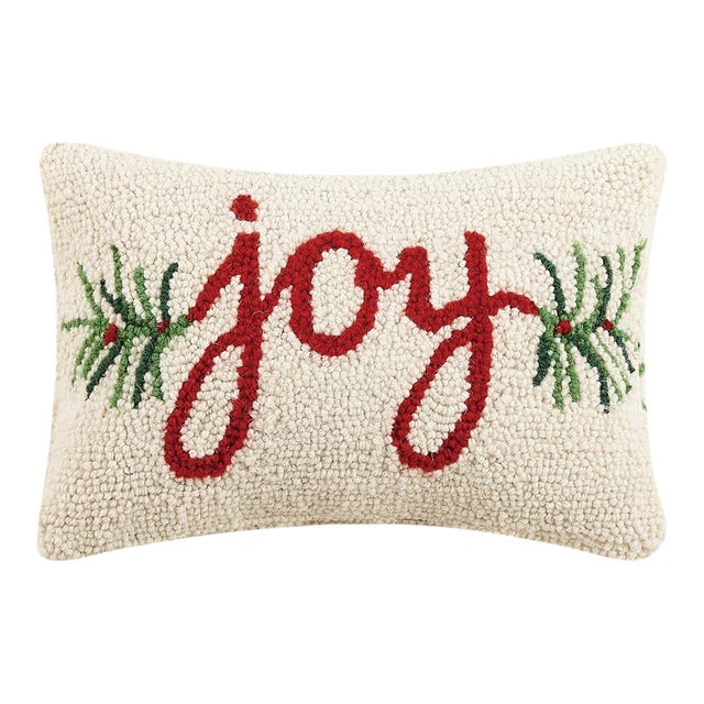 Joy Hook Pillow 8" x 12" For Sale