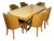 Art Deco Dining Suite by Harry & Lou Epstein, 1930s, Set of 7 For Sale