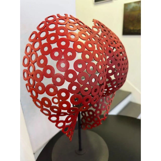 20th Century Spanish Sculpture Heart For Sale - Image 3 of 6