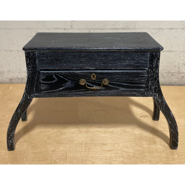 Late 19th Century Cerusé Oak English Hall Bench For Sale - Image 4 of 12