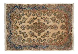 Vintage Fine Kerman Rug - 6'3" X 9'