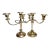 Vintage Set of Two Large Silver Candelabras - A Pair For Sale