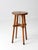 Antique Round Wood Stool Side Table For Sale - Image 10 of 18