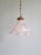 Pendant Light in Grooved Clear Glass from Holophane, 1930s For Sale - Image 11 of 14
