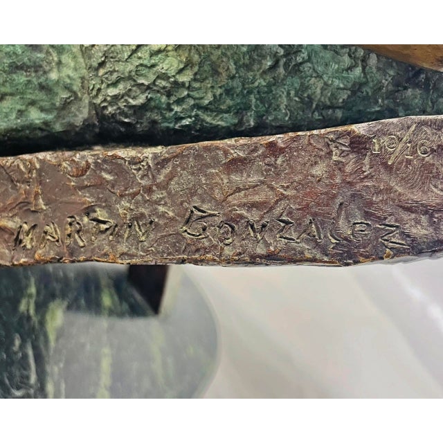 Mother and Child – Bronze Sculpture by Martin González Perez, Signed & Numbered For Sale - Image 18 of 18