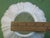 Vintage Light Shade Frosted Glass Empire For Sale - Image 4 of 11