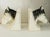1950s Gorgeous Pair of Horse Heads Bookends Japan Ceramic For Sale - Image 4 of 5