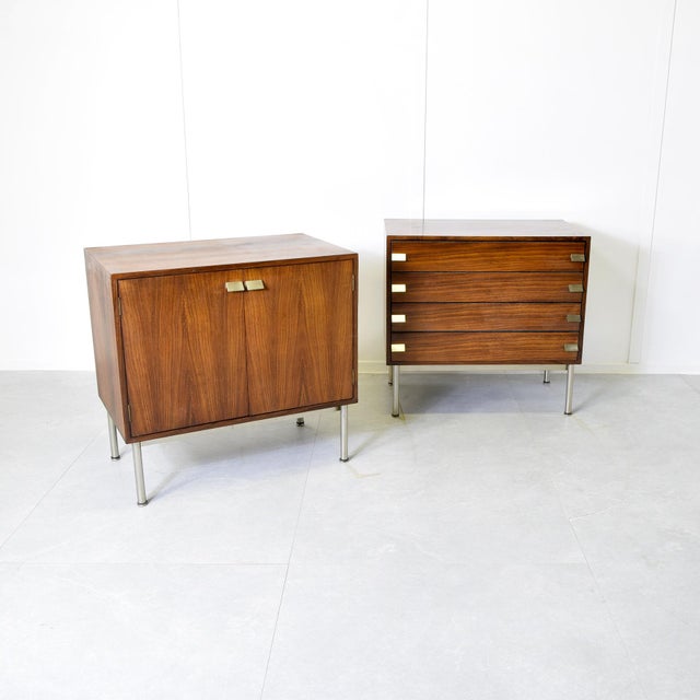 Mid-Century Modern Cabinets by Gastone Rinaldi, 1970s, Set of 2 For Sale - Image 3 of 9