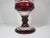 1960s Bohemian Art Glass Pedestal Vase For Sale - Image 9 of 11