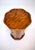 Wood Burl Scalloped Pedestal Drum Table Cabinets, Pair For Sale - Image 7 of 7