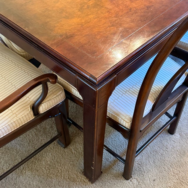 Vintage American of Martinsville Dining Table & 10 Chairs For Sale - Image 11 of 17