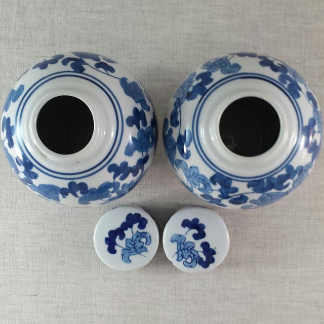 Chinoiserie Ginger Jars A Pair Chairish