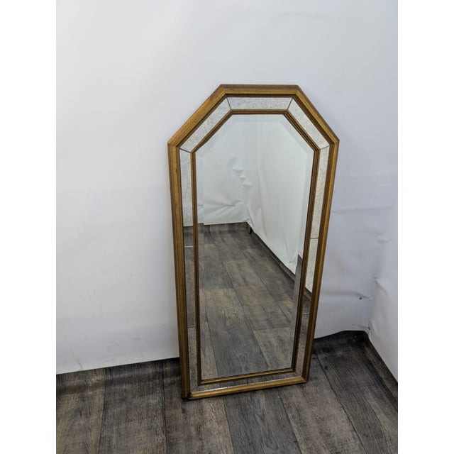 Mirror with Gilded Wood Frame For Sale - Image 5 of 15