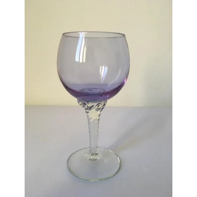 Postmodern Murano Glass Goblet, Italy, 1960s For Sale - Image 13 of 15