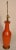 Mid-Century Orange Pottery Lamp For Sale - Image 4 of 8