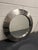 1970s Pair of 1970s Vintage Round Polished Metal Framed Mirrors For Sale - Image 5 of 6