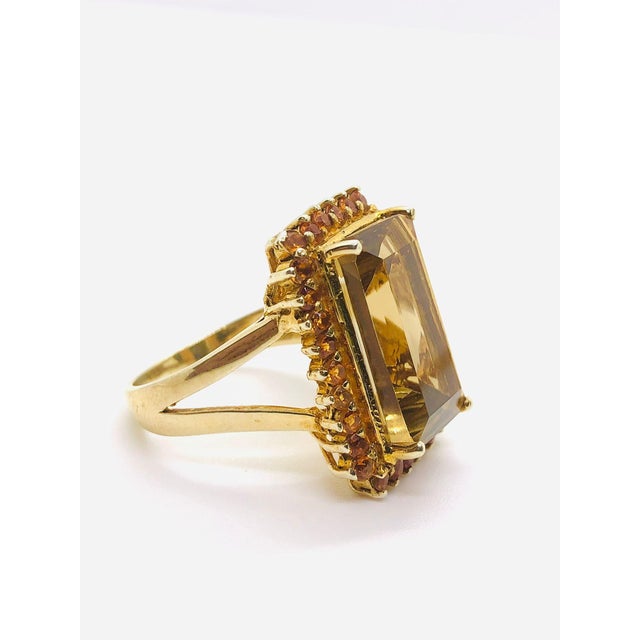 Bochic “Capri” Vintage Citrine & Lemon Quartz — 18K Gold & Silver Signed Masterpiece • Exceptional Gem Weight • Museum-...
