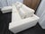 Rh Lugano Modular 4-Piece Sectional | Italy | Down | Performance Linen Weave – Natural For Sale - Image 14 of 18