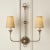 Currey & Company Currey & Company Natural Grasscloth Tapered Chandelier Shade For Sale - Image 4 of 7