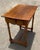 Early 20th Century Antique Pine Side Table With Drawer and Pegged Construction For Sale - Image 5 of 12