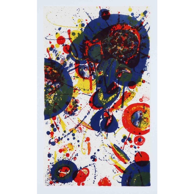 Tokyo Mon Amour is an artwork realized by Sam Francis (1923 San Mateo, California) in 1963. Color lithograph. Hand signed...