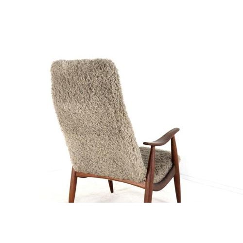 Vintage Brown Lounge Chair For Sale - Image 9 of 15