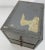 Midcentury Small Industrial Metal Box With Drawers For Sale - Image 4 of 10