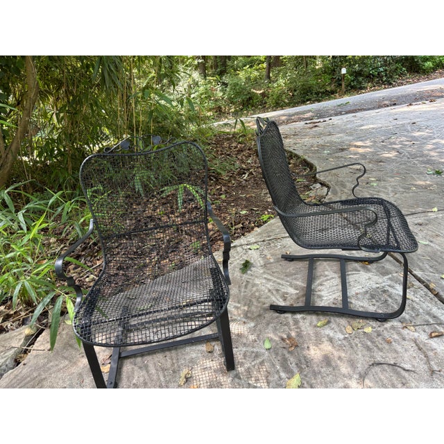 mid century modern ladies, perfect for patio or porch shipping from athens, ga circa 1960 no maker's mark