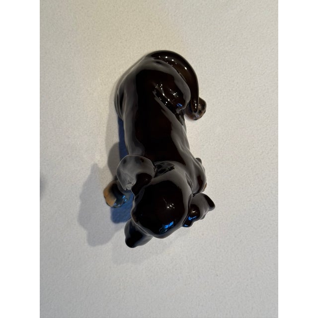 Ceramic Vintage Dachshund by Keramos For Sale - Image 7 of 12